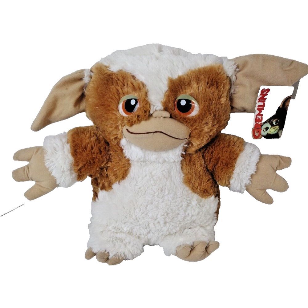 NWT Gremlins Gizmo 13/15" Plush Stuffed Animal Toy Factory Warner Bros M/L EUC - Picture 1 of 12